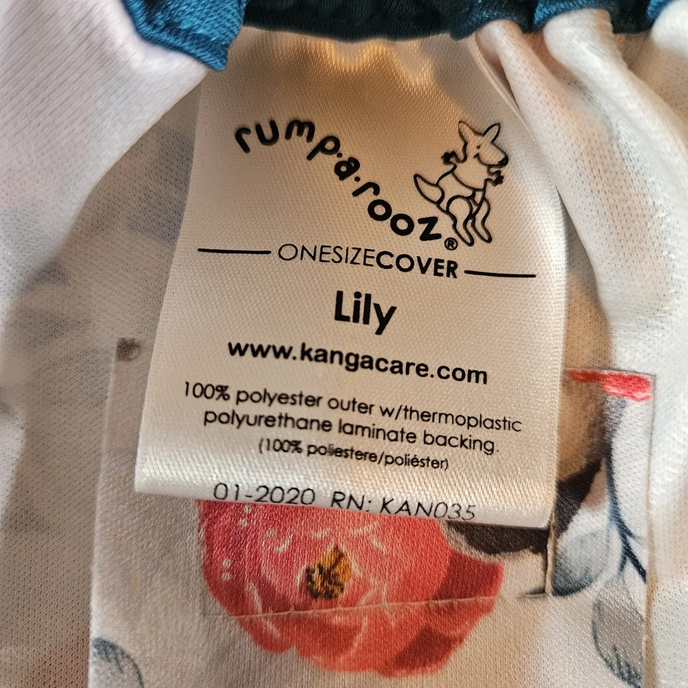 Rump-A-Rooz Floral and Cactus Print Cloth Diaper Covers/Swim Diapers